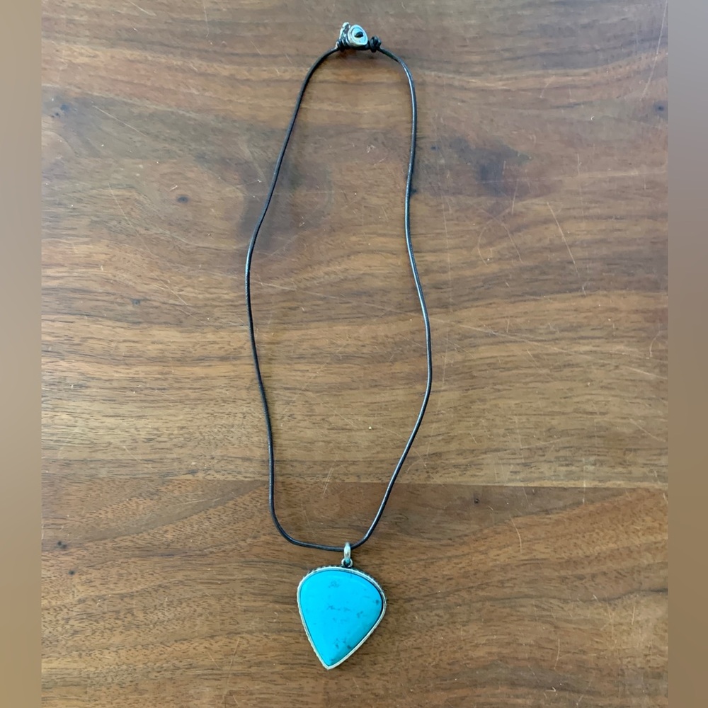 Lucky Brand turquoise pendant necklace